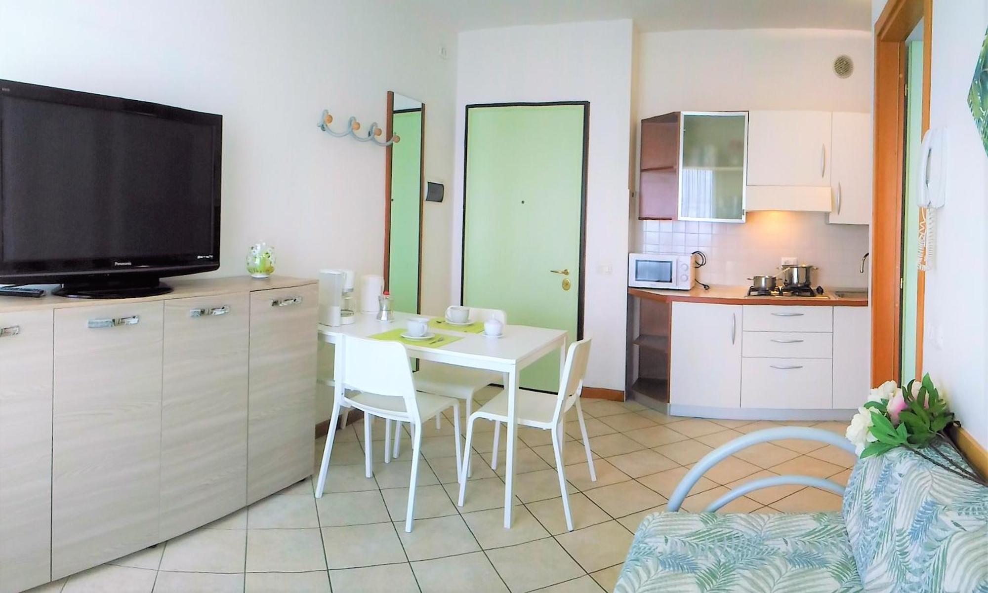 Green Holiday Wohnung Mit Schwimmbad Bibione Buitenkant foto